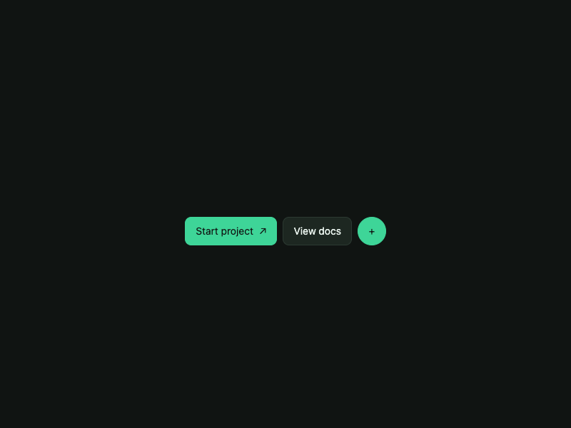Supabase-inspired Start project actions